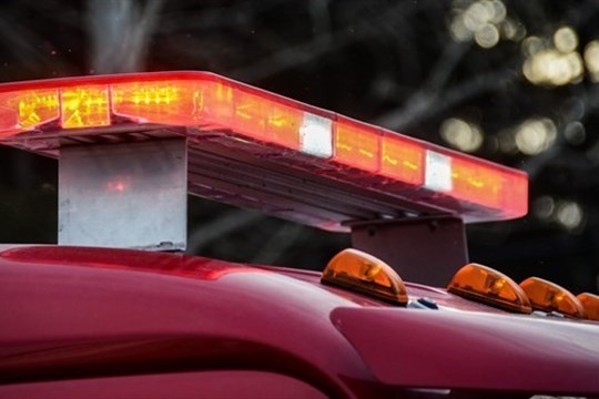 Une érablière ravagée par les flammes à Saint-Honoré