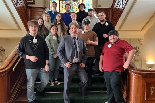 Des étudiants du Cégep de La Pocatière s’initient à la politique