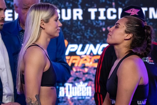 Surprise à la pesée pour l’adversaire de Leïla Beaudoin 
