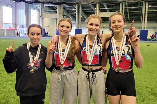 Le club Filoup aux Championnats canadiens en salle