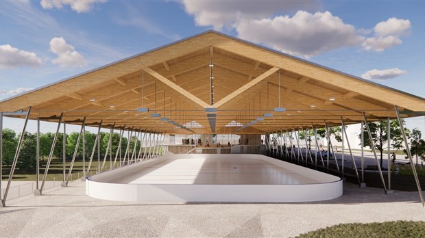 De nouvelles images du centre sportif de Saint-Antonin dévoilées 