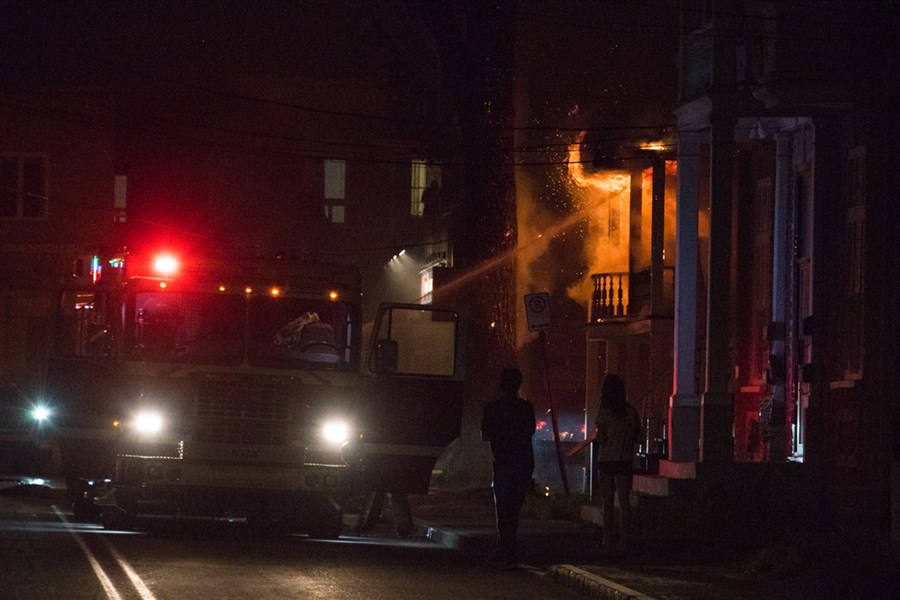 Incendie à Rivière-du-Loup