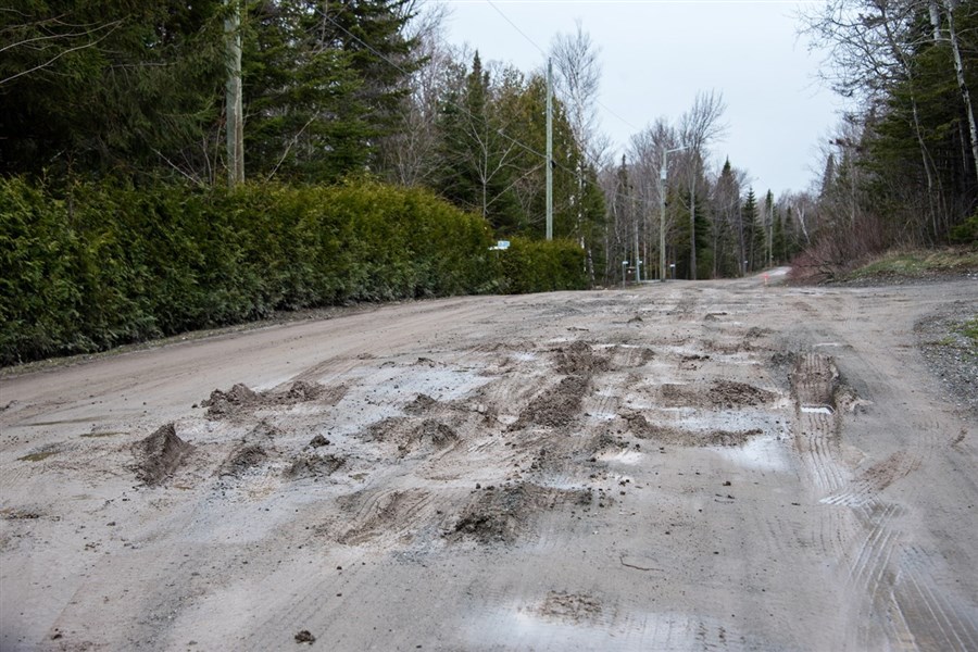 Le chemin du Lac-Saint-François parmi les pires routes au Québec