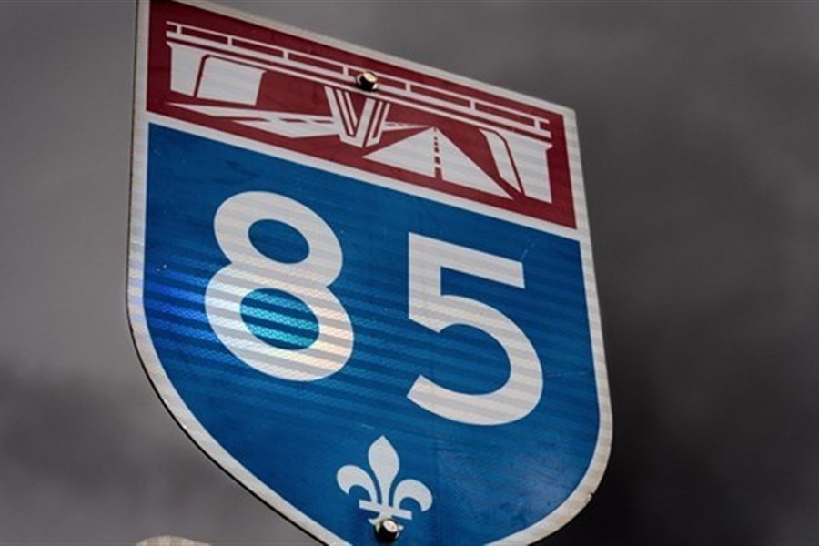 Autoroute 85: accident de travail à Saint-Honoré-de-Témiscouata