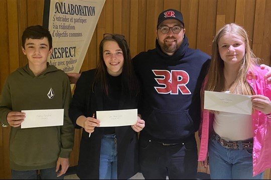 9 000 $ pour aider les jeunes de la région des Basques à pourchasser leurs rêves