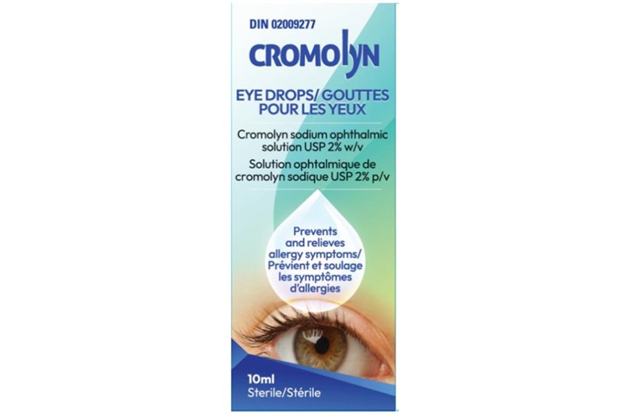 Rappel de gouttes pour les yeux Cromolyn en raison d’un risque d’infection