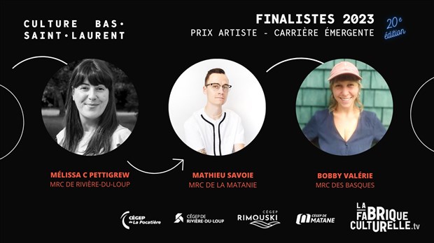 Les finalistes du prix Artiste – Carrière émergente sont dévoilés
