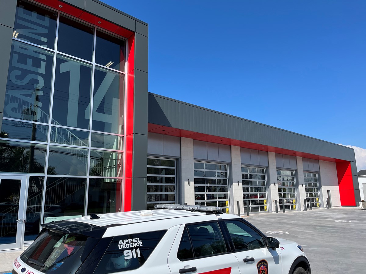 Open days at the new Rivière-du-Loup fire station