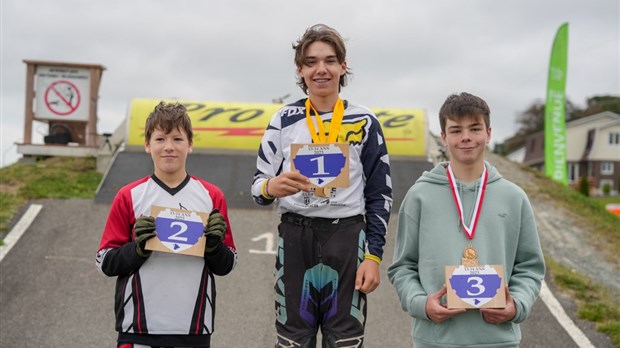Léo Michaud triomphe en BMX 