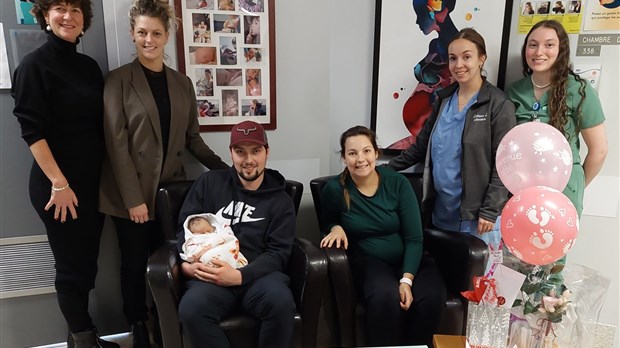 Arrivée du premier bébé de l’année au Centre hospitalier régional du Grand-Portage