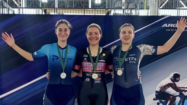 Cyclisme sur piste : de belles performances pour Britanie Cauchon 