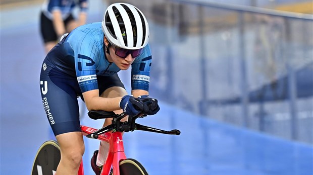 Une victoire pour Britanie Cauchon aux Championnats canadiens sur piste 