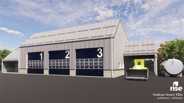 Une subvention de 2,8 M$ pour le garage municipal de Saint-Jean-de-la-Lande