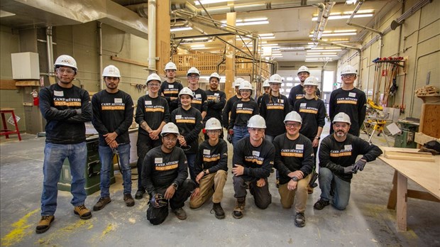 Succès pour le Camp des métiers de la construction à Rivière-du-Loup