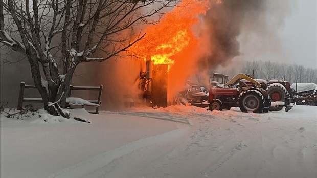 Une «boule de feu» à Témiscouata-sur-le-Lac