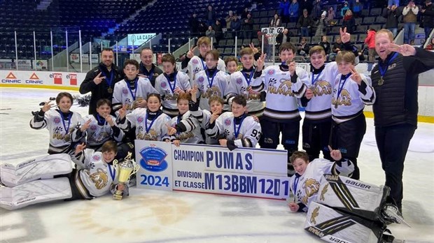 Les Pumas sont champions à Rimouski 