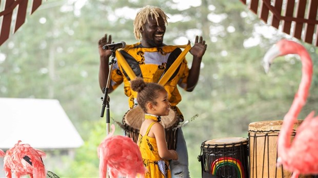 Musique et danse africaines avec Mohamed Keita à Cacouna