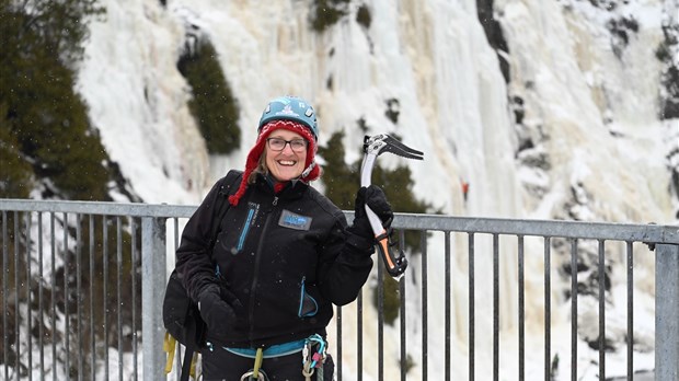 La pluie n’arrête pas les grimpeurs à Rivière-du-Loup 