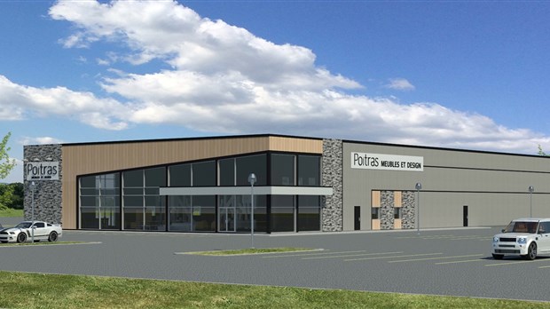 Poitras Meubles et Design s’installera à l’entrée ouest de Rivière-du-Loup