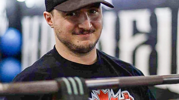 Charlie Caron participera aux championnats du monde de développé couché 