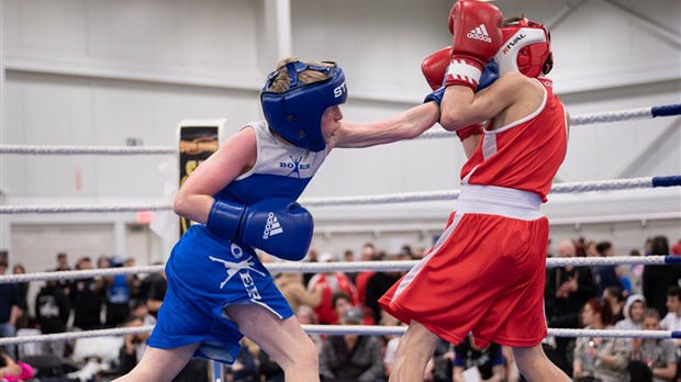 William Dubé et Lauriane Gosselin l’emportent aux Gants de bronze 