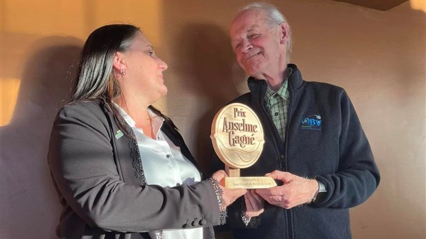 Saint-Hubert-de-Rivière-du-Loup reçoit le Prix Anselme-Gagné