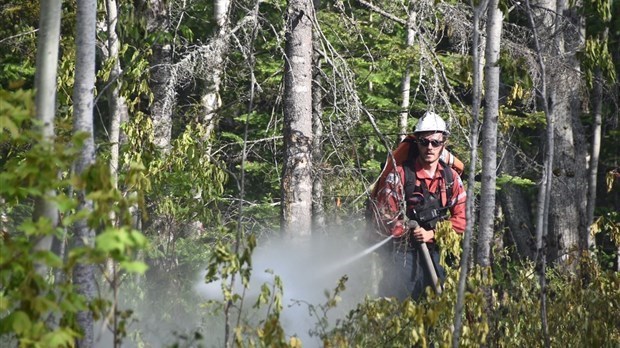 Le danger d’incendie élevé dans la région