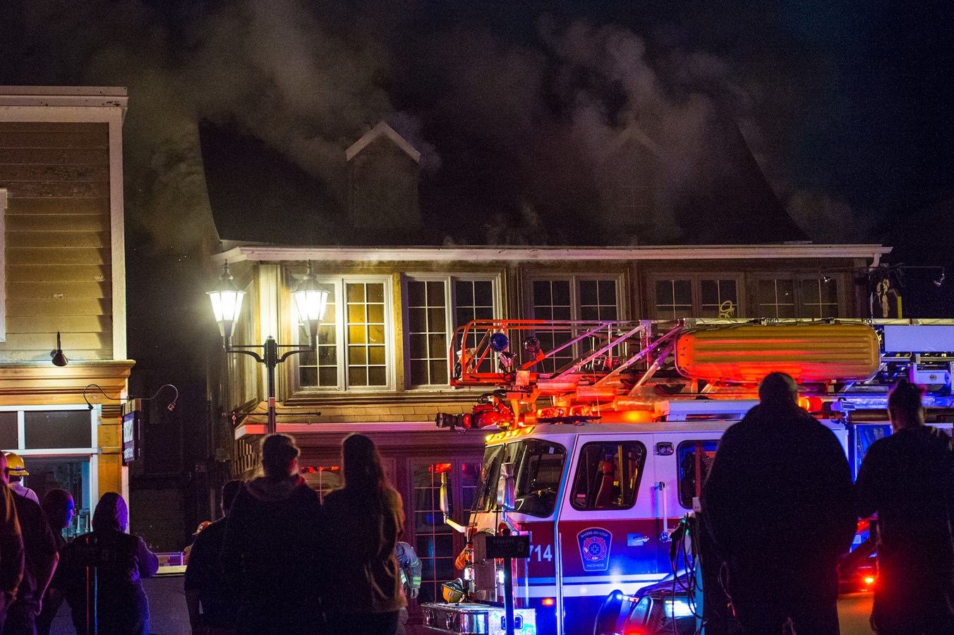 Incendie sur la rue Lafontaine à Rivière-du-Loup 