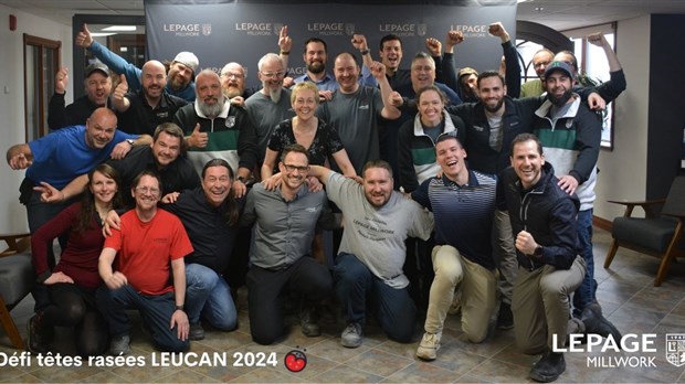 Des employés de Lepage Millwork s’unissent pour les enfants malades