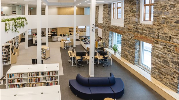 La bibliothèque Françoise-Bédard en lice pour un important prix d’aménagement