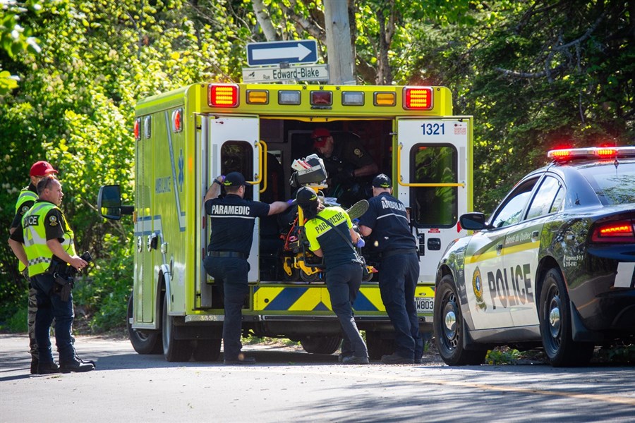 Un motocycliste victime d’une embardée à Rivière-du-Loup 