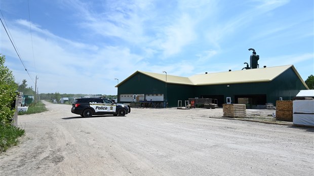 Grave accident de travail à Saint-Alexandre-de-Kamouraska