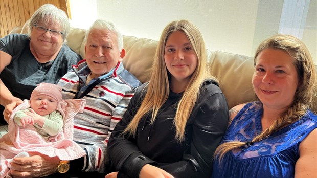 Une famille de cinq générations à Rivière-du-Loup