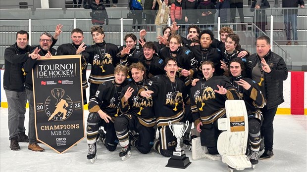 Les Pumas M18 D2 triomphent à Victoriaville 