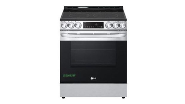 Rappel de cuisinières électrique LG autonomes et encastrables 