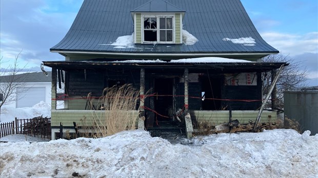 Incendie à Saint-André-de-Kamouraska