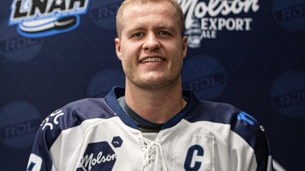 Tristan Pomerleau est le meilleur défenseur de la LNAH 