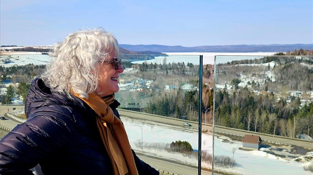 Diane Sénécal en visite dans le Témiscouata 