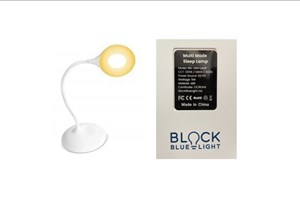 Lampe de nuit Blue Blocking multimode avec piles au lithium-ion 