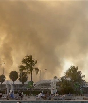 Un couple du Témiscouata entouré d’incendies de brousse aux Bahamas