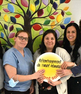 Réaménagement de l'unité néonatale du Centre hospitalier régional du Grand-Portage