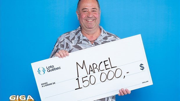 Marcel Lavoie remporte 150 000 $ à la loterie Giga 360