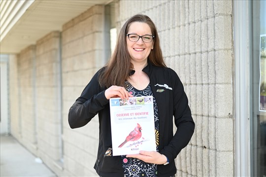Une ornithologue de L’Isle-Verte collabore à un livre et à une émission de télévision