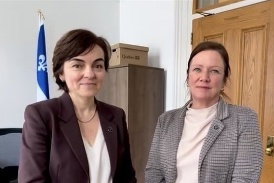 Amélie Dionne applaudit l'abolition du prix plancher de l'essence