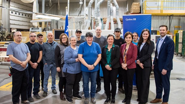 Bois Tremtech obtient près de 1 M$ de financement de Québec