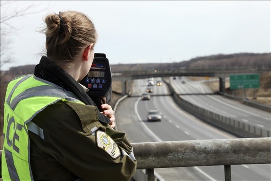 La SQ mène une opération nationale en matière de sécurité routière