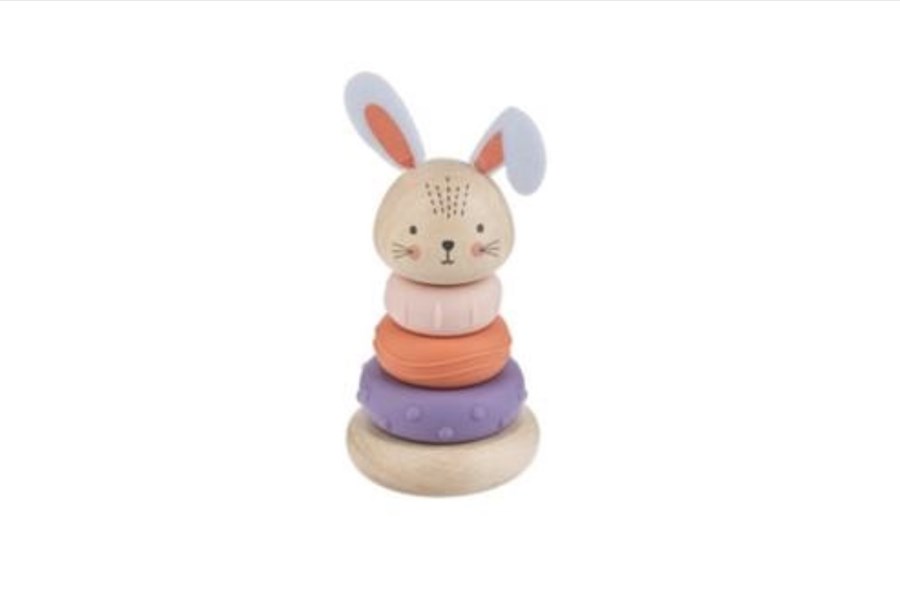 Rappel d’un empileur lapin en bois