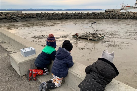Un petit acte de piraterie à la Pointe de Rivière-du-Loup