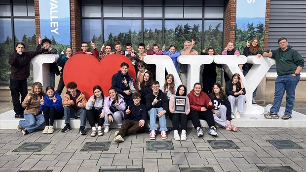 Le Stage band de l’école secondaire de Dégelis gagne un premier prix