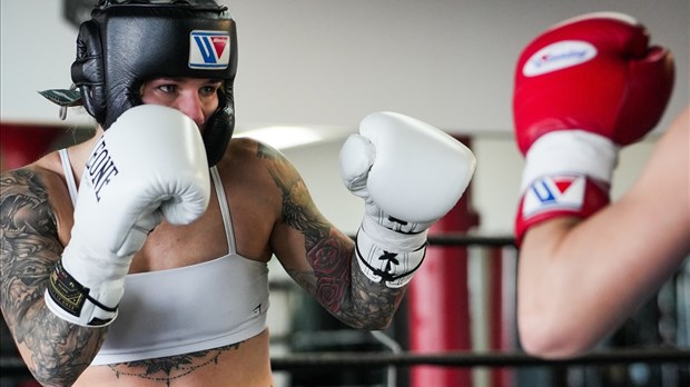 Leïla Beaudoin est affamée à l’aube de son prochain combat 